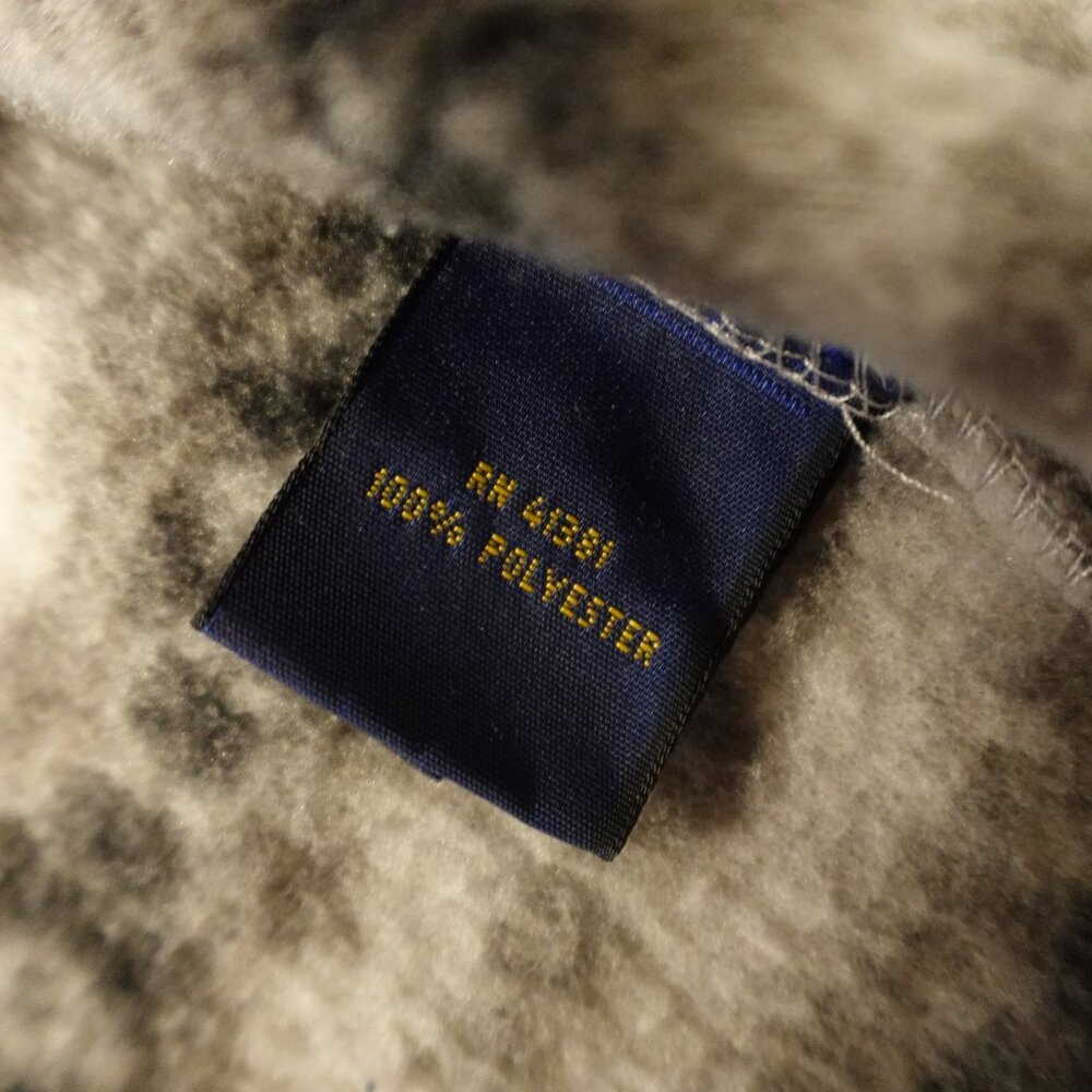 Polo Golf Ralph Lauren Fair Isle‎ Fleece Vest Men’s M Gray Nordic Layer - Picture 11 of 13